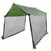Campingzeil met gaaswanden Groen 270 x 210 x 210 cm