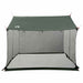 Campingzeil met gaaswanden Legergroen 270 x 210 x 210 cm