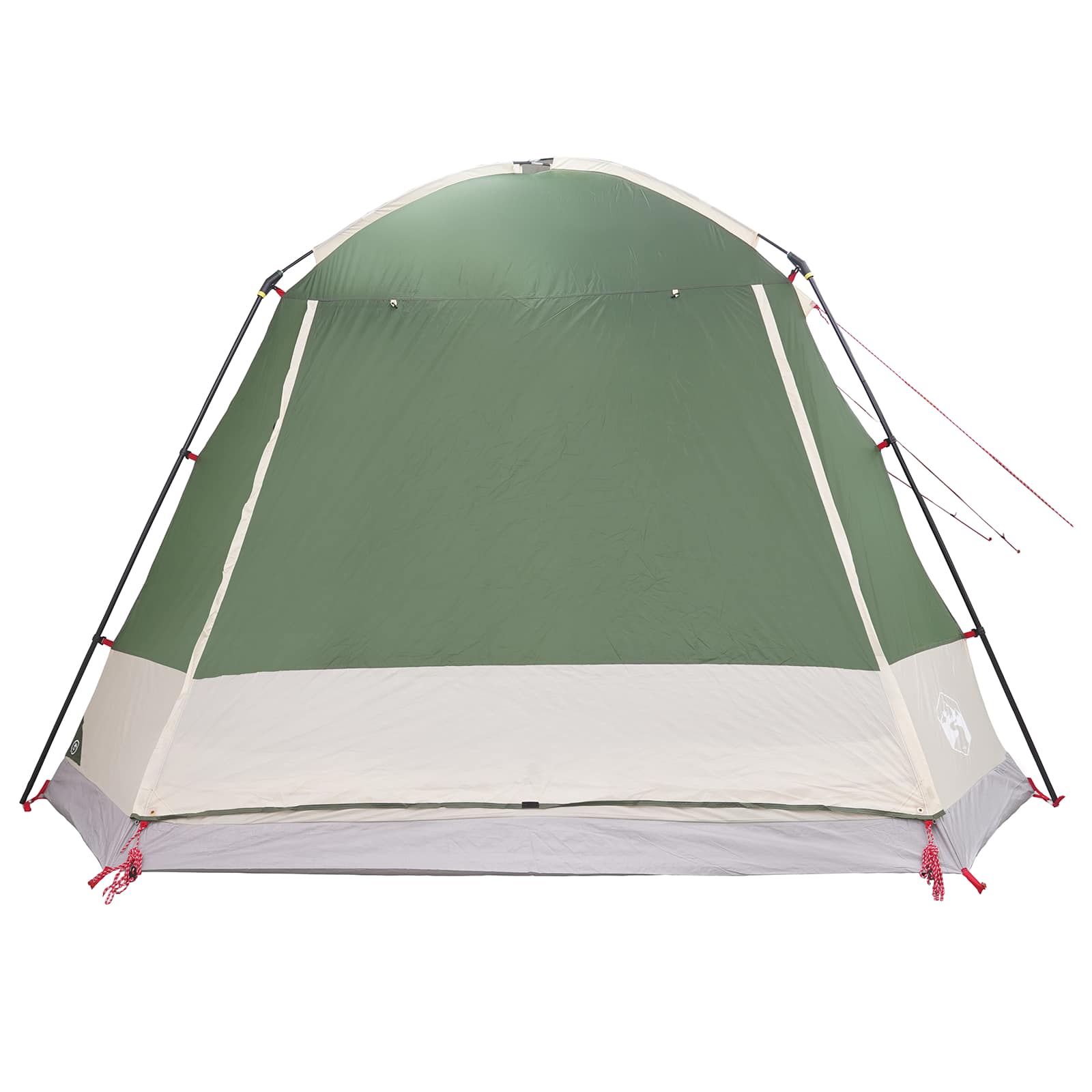 Huisje Tent met dak Groen 12-Persoons Polyester en staal