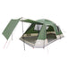 Huisje Tent met dak Groen 12-Persoons Polyester en staal