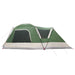 Huisje Tent met dak Groen 12-Persoons Polyester en staal