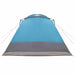 Huisje Tent met dak Blauw 12-Persoons Polyester en staal