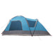 Huisje Tent met dak Blauw 12-Persoons Polyester en staal