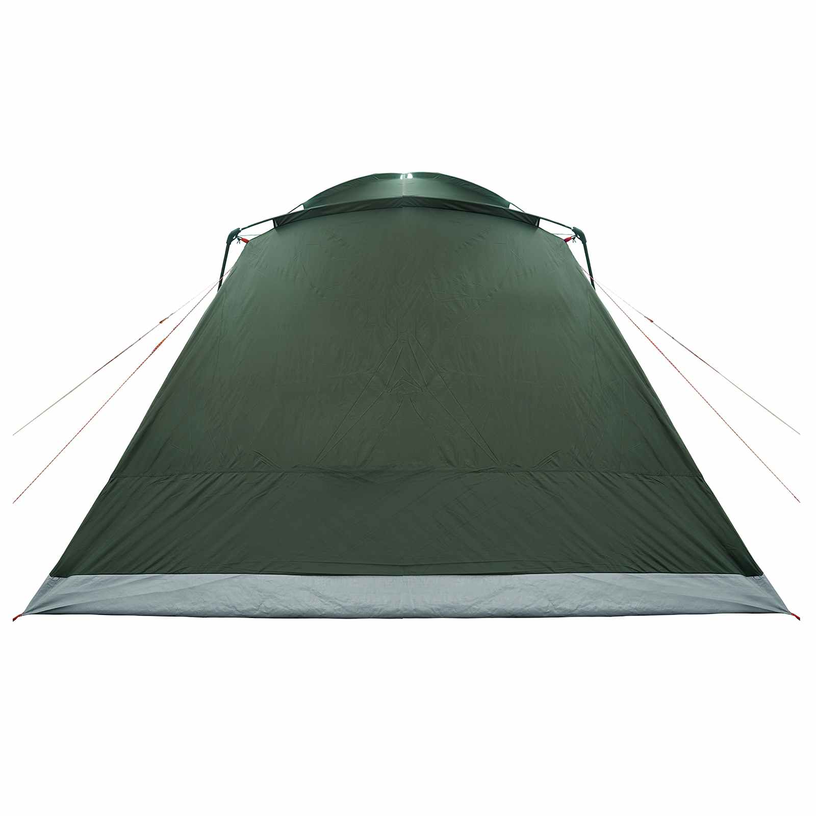 Huisje Tent met dak Leger groen 12-Persoons Polyester en staal