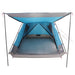 Huisje Tent met dak Blauw 8-persoons Polyester en staal