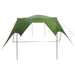 Camping Tarp Waterbestendig Groen 550 x 400 x 230 cm
