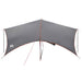 Camping Tarp Waterbestendig Grijs en Oranje 550 x 400 x 230 cm