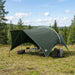 Camping Tarp Waterbestendig Legergroen 550 x 400 x 230 cm