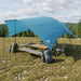Camping Tarp Waterbestendig Blauw 695 x 580 x 200 cm