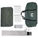 Camping Tarp Waterbestendig Legergroen 695 x 580 x 200 cm
