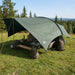 Camping Tarp Waterbestendig Legergroen 695 x 580 x 200 cm