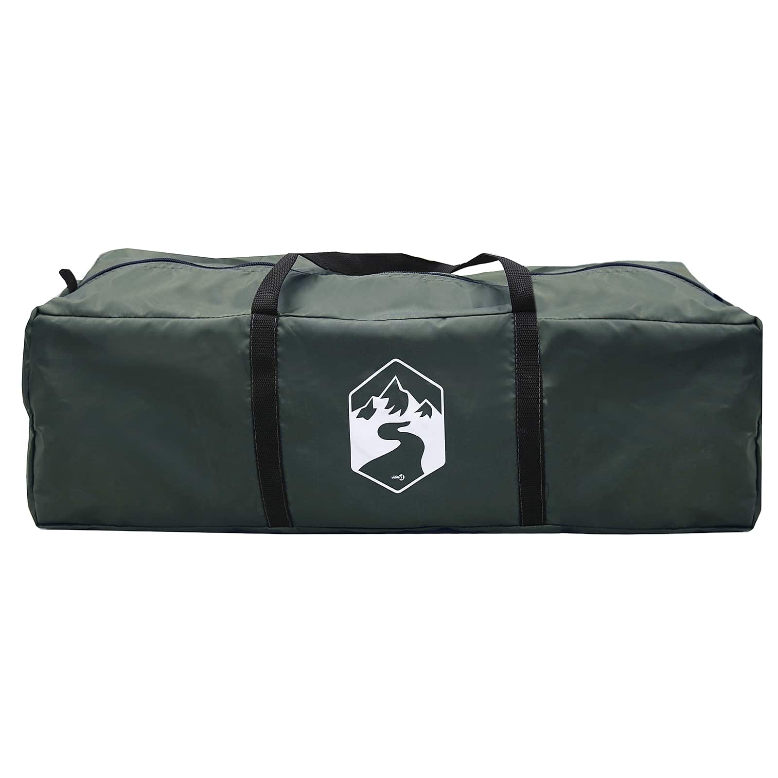 Gezinstent Leger groen 450 x 400 x 265 cm Polyester en staal