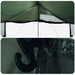 Gezinstent Leger groen 450 x 400 x 265 cm Polyester en staal