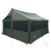 Gezinstent Leger groen 600 x 400 x 268 cm Polyester en staal