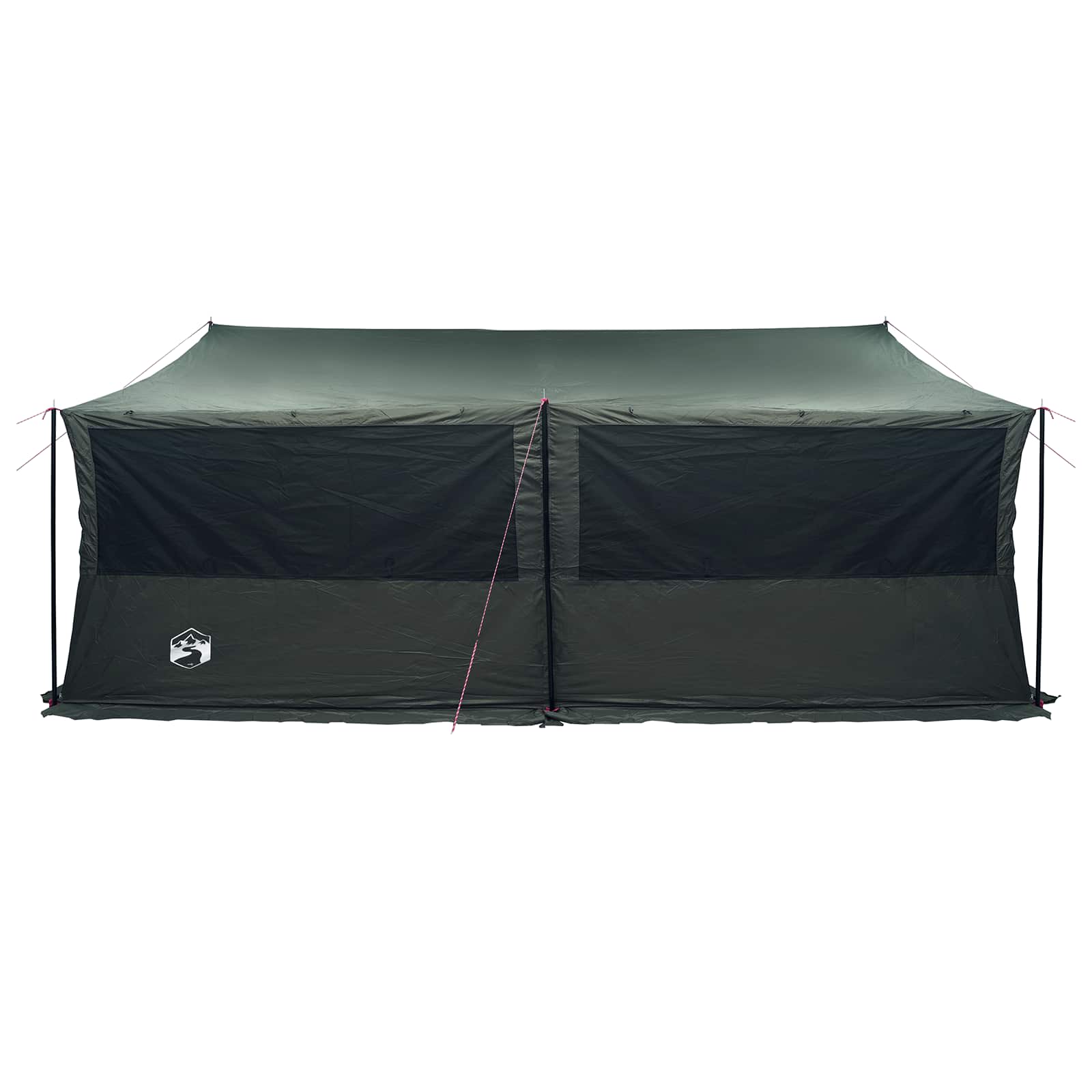Gezinstent Leger groen 600 x 400 x 268 cm Polyester en staal