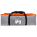Partytent Grijs en Oranje 500 x 500 x 350 cm Polyester en staal
