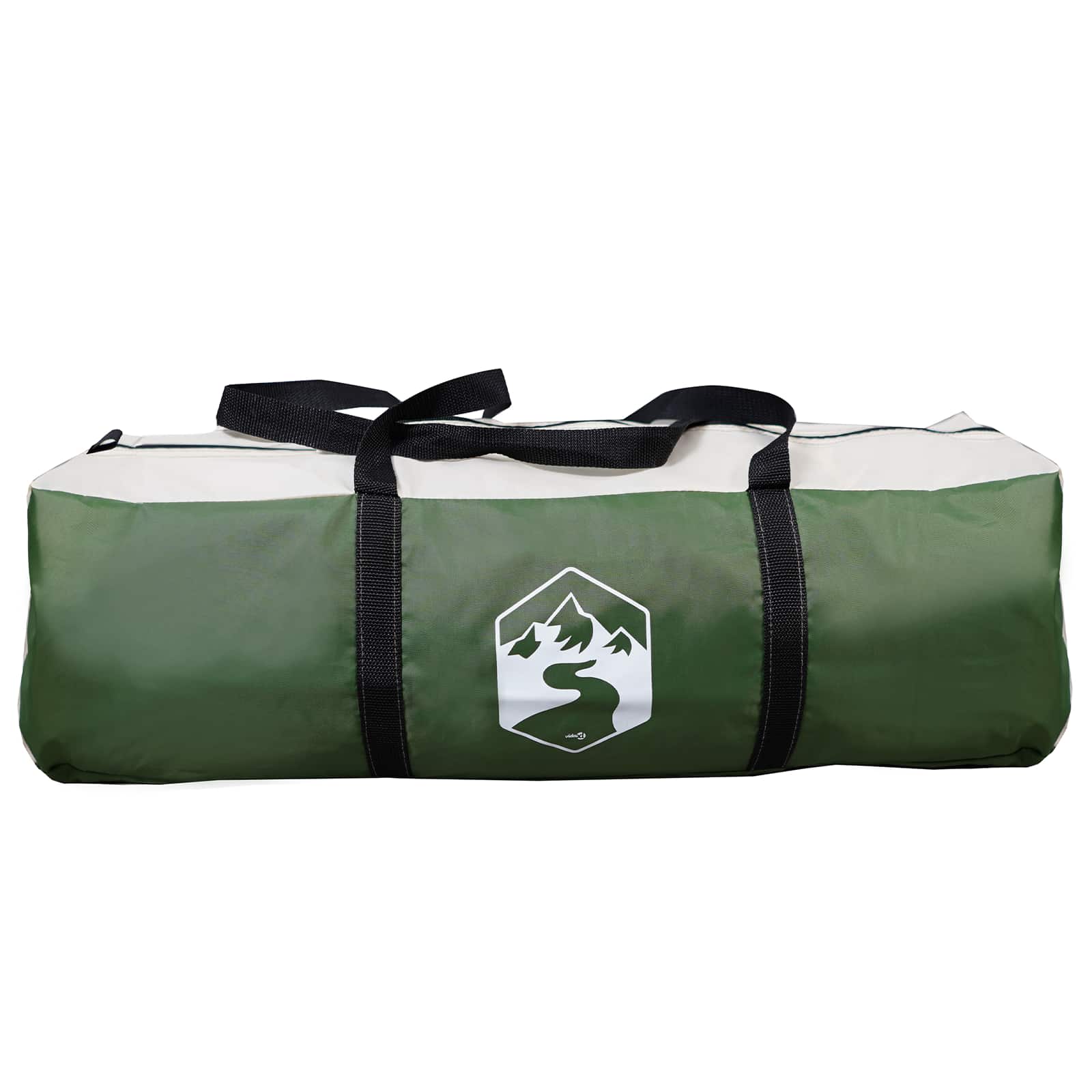 Tipi Tent met dak Groen 18-Persoon Polyester en staal