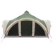 Tipi Tent met dak Groen 18-Persoon Polyester en staal