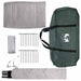 Tipi Tent met dak Leger groen 6-persoons Polyester en staal