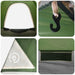 Kamperen tent met dak met luchtopening Groen 190 x 140 x 105 cm