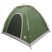 Kamperen tent met dak met luchtopening Groen 190 x 140 x 105 cm