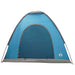 Kamperen tent met dak met luchtopening Blauw 190 x 140 x 105 cm