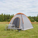 Kamperen tent met dak Grijs en Oranje 190 x 140 x 105 cm
