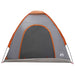 Kamperen tent met dak Grijs en Oranje 190 x 140 x 105 cm