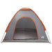 Kamperen tent met dak Grijs en Oranje 190 x 140 x 105 cm