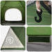 Kamperen tent met dak met luchtopening Groen 275 x 215 x 125 cm