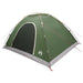 Kamperen tent met dak met luchtopening Groen 335 x 275 x 180 cm