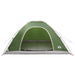 Kamperen tent met dak met luchtopening Groen 335 x 275 x 180 cm