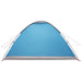 Kamperen tent met dak met luchtopening Blauw 335 x 275 x 180 cm