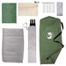 Kamperen tent met dak Groen 2-persoons Polyester en staal
