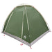 Kamperen tent met dak Groen 2-persoons Polyester en staal