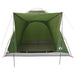 Kamperen tent met dak Groen 2-persoons Polyester en staal