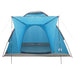 Kamperen tent met dak Blauw 2-persoons Polyester en staal