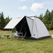 Kamperen tent met dak Wit Blackout 190 x 140 x 105 cm