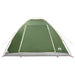Kamperen tent met dak Groen 4-persoons Polyester en staal