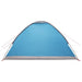 Kamperen tent met dak Blauw 4-persoons Polyester en staal