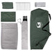 Kamperen tent Legergroen 275 x 215 x 125 cm Polyester en staal