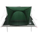 Kamperen tent Legergroen 275 x 215 x 125 cm Polyester en staal