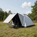 Kamperen tent met dak Wit Blackout 275 x 215 x 125 cm