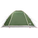 Kamperen tent met dak Groen 6-persoons Polyester en staal
