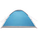 Kamperen tent met dak Blauw 6-persoons Polyester en staal