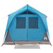 Tunneltent met dak Blauw 10-persoons Polyester en staal