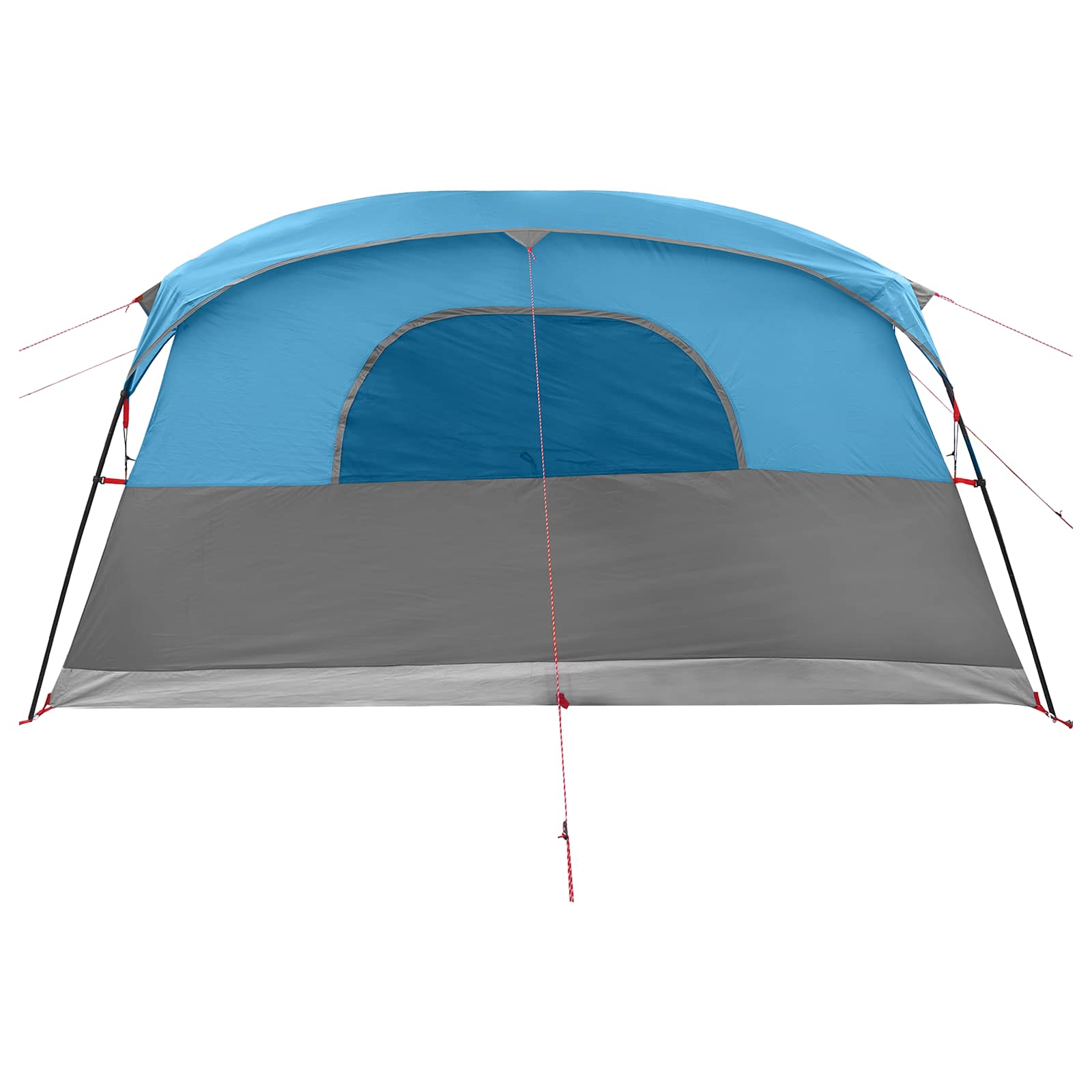 Tunneltent 10-persoons Blauw Polyester en staal