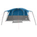 Tunneltent 10-persoons Blauw Polyester en staal