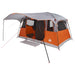 Tunneltent 10-persoons Grijs en Oranje Polyester en staal