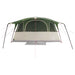 Tunneltent met dak Groen 427 x 305 x 205 cm Polyester en staal